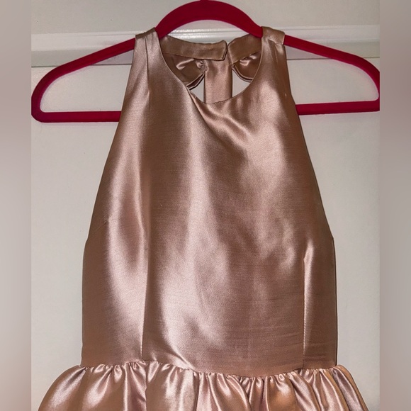 KATE SPADE Bow Back Fit and Flare Dress in Blush Pink - Picture 6 of 10